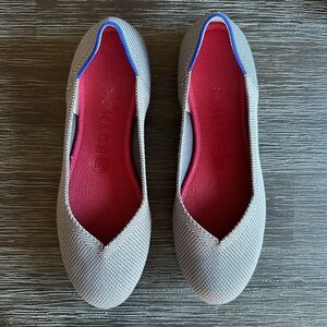 Rothy’s The Flat In Charcoal Gray Size 7.5